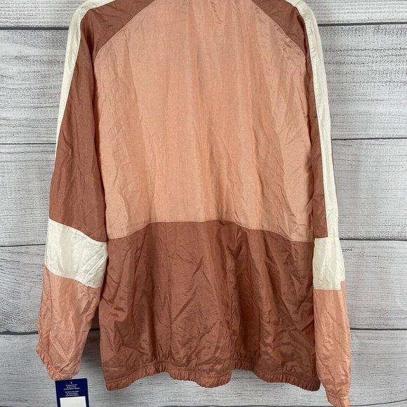Champion Zip Up Nylon Windbreaker Jacket Light Vintage Retro Inspired 70s LARGE - Picture 4 of 5